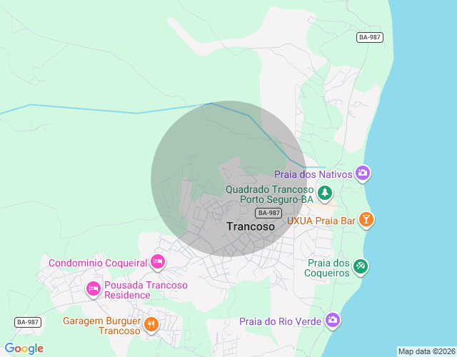 Imóvel no mapa
