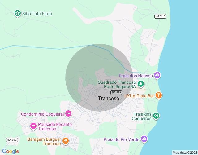 Imóvel no mapa