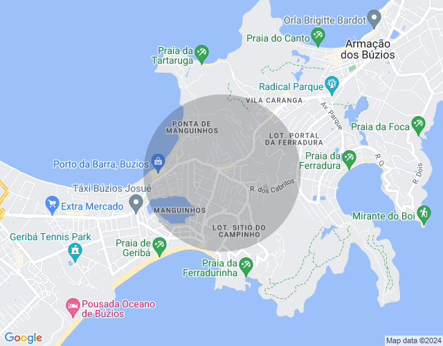 Imóvel no mapa