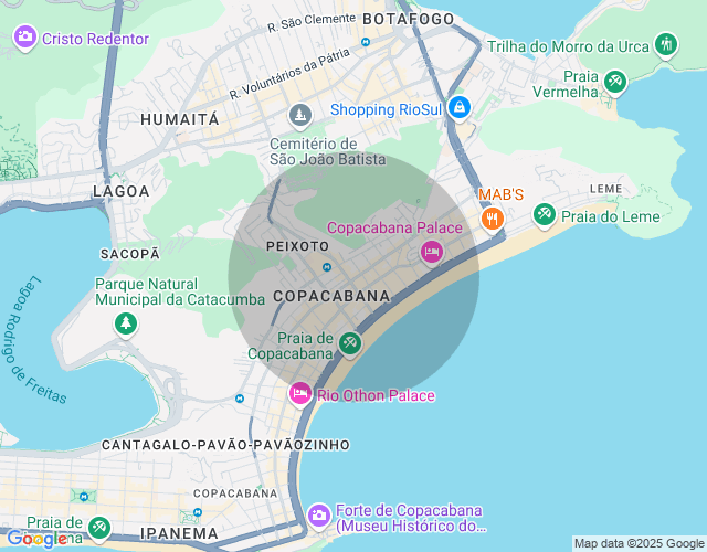 Imóvel no mapa