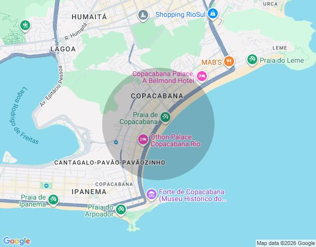 Imóvel no mapa