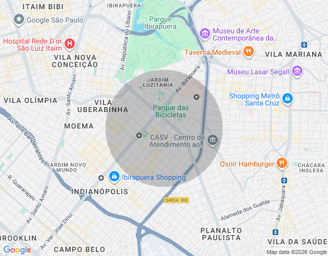 Imóvel no mapa