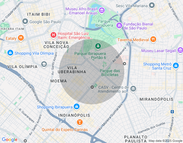 Imóvel no mapa