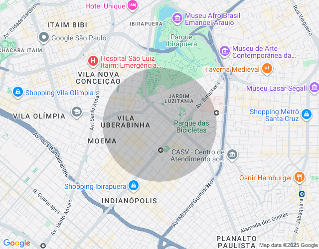Imóvel no mapa