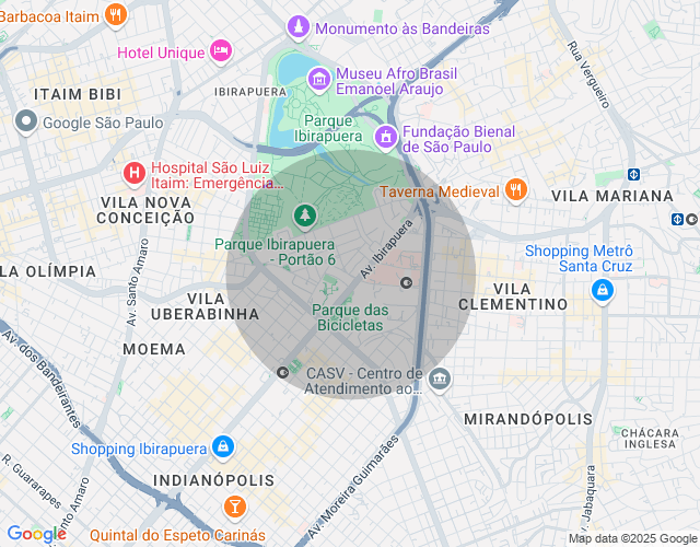 Imóvel no mapa