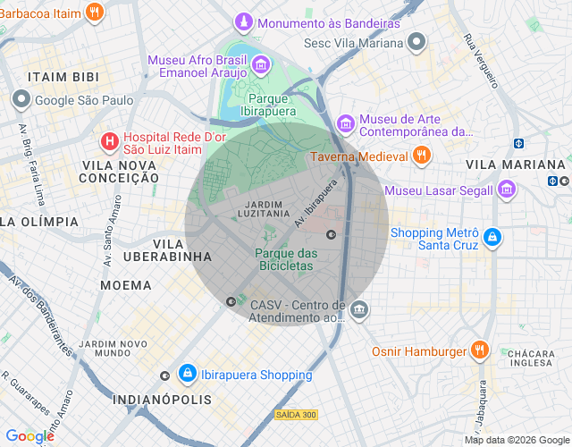 Imóvel no mapa