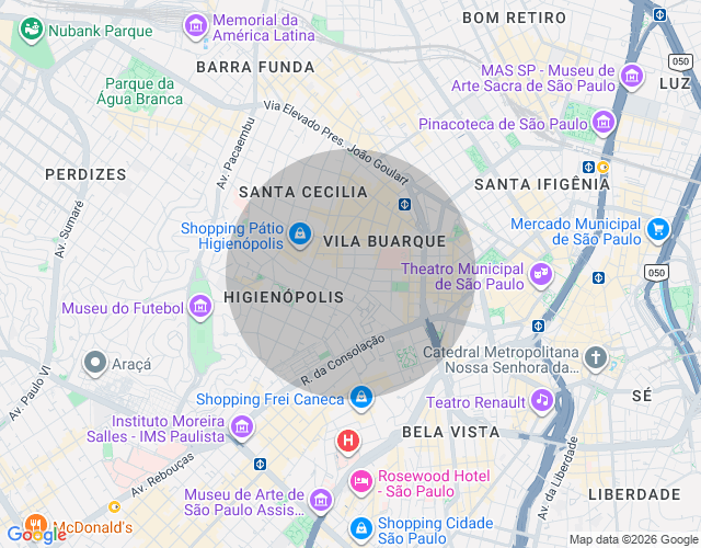 Imóvel no mapa