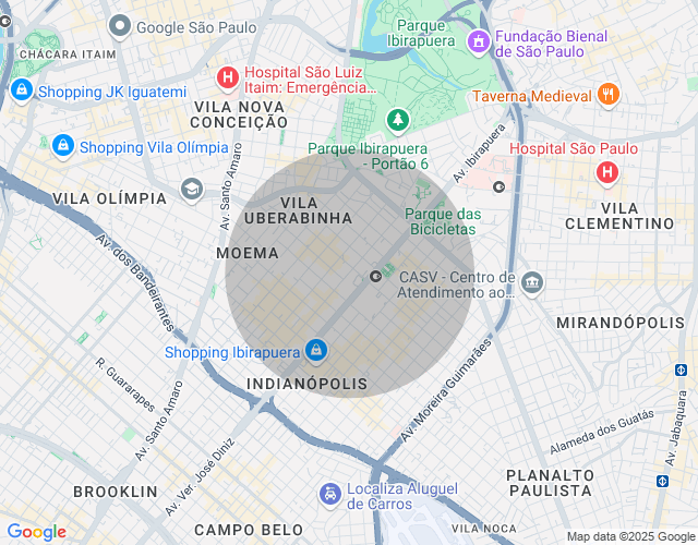 Imóvel no mapa