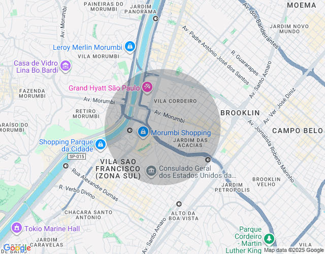 Imóvel no mapa