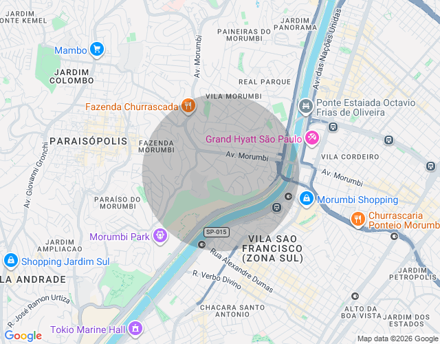 Imóvel no mapa