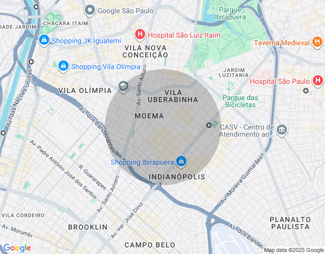 Imóvel no mapa