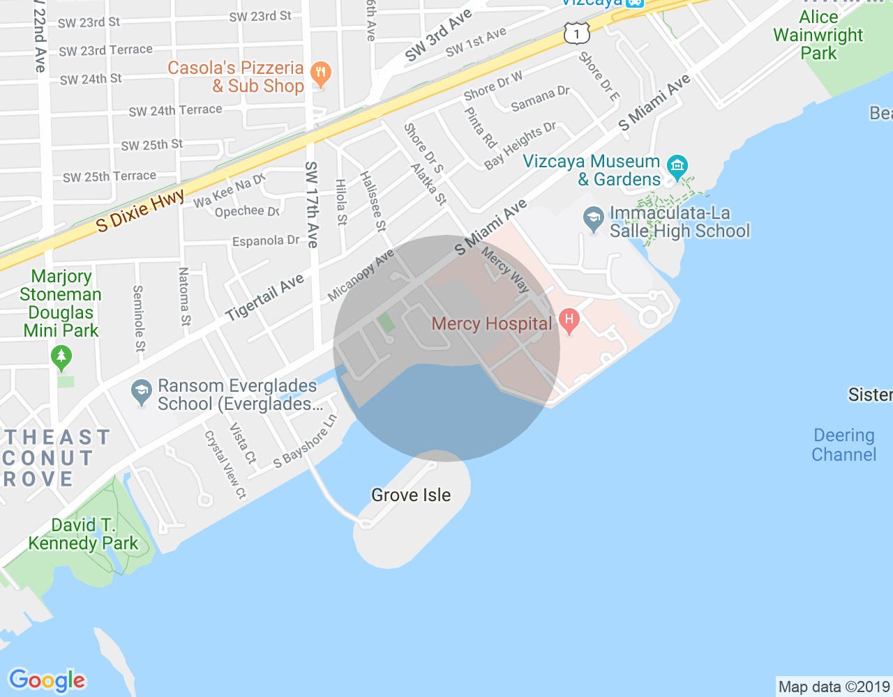 Imóvel no mapa