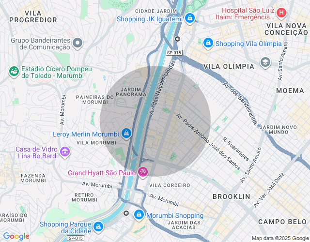 Imóvel no mapa