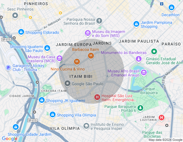Imóvel no mapa