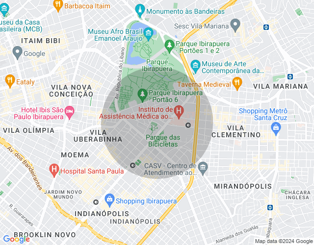 Imóvel no mapa