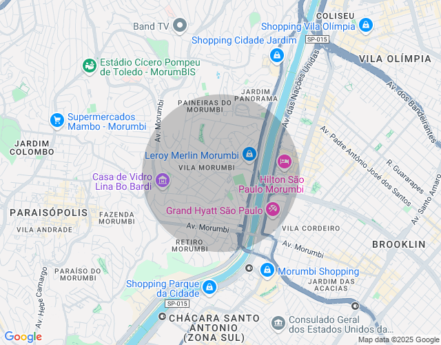 Imóvel no mapa