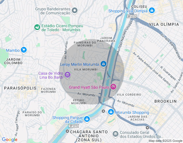 Imóvel no mapa