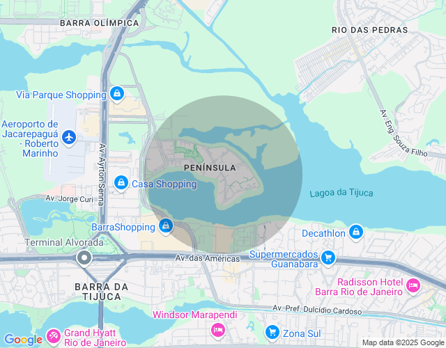 Imóvel no mapa