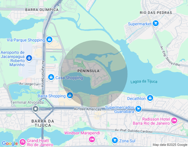Imóvel no mapa
