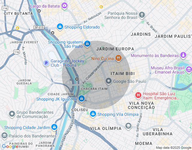 Imóvel no mapa