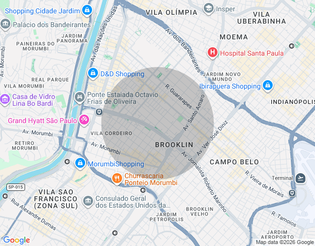 Imóvel no mapa