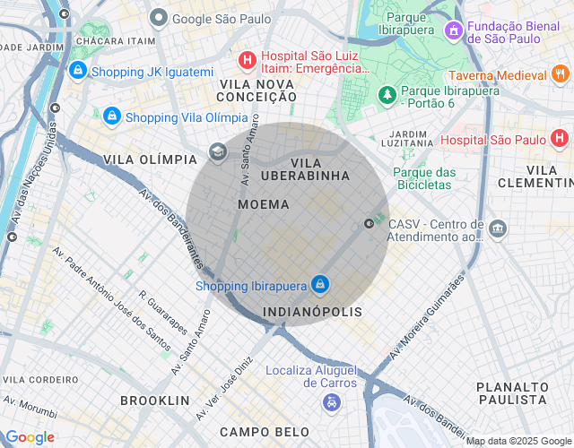 Imóvel no mapa