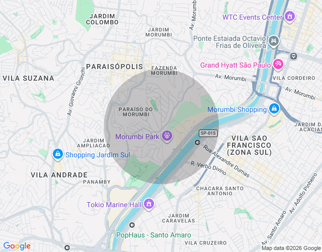 Imóvel no mapa
