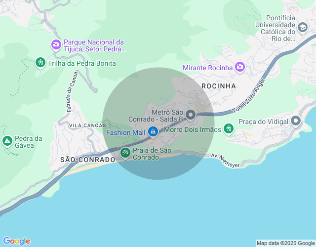 Imóvel no mapa