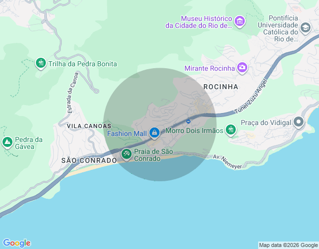 Imóvel no mapa