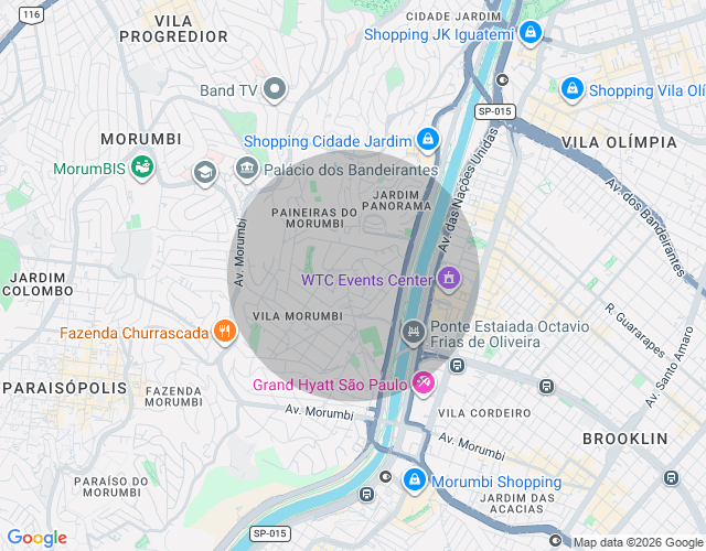 Imóvel no mapa