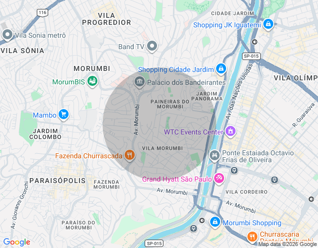 Imóvel no mapa