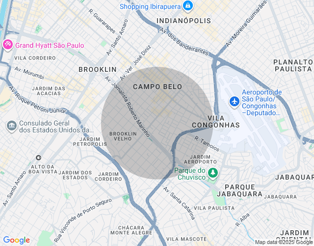 Imóvel no mapa