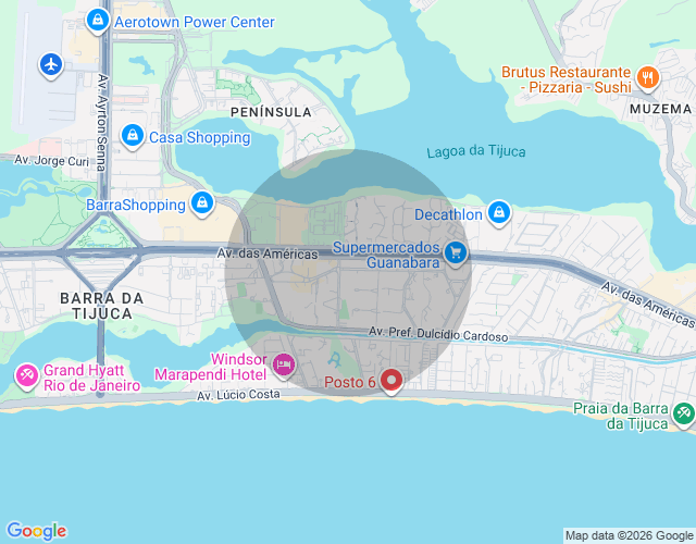 Imóvel no mapa