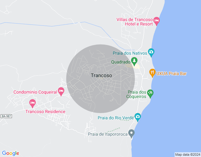 Imóvel no mapa