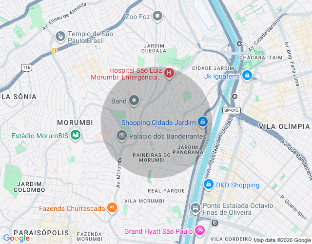 Imóvel no mapa