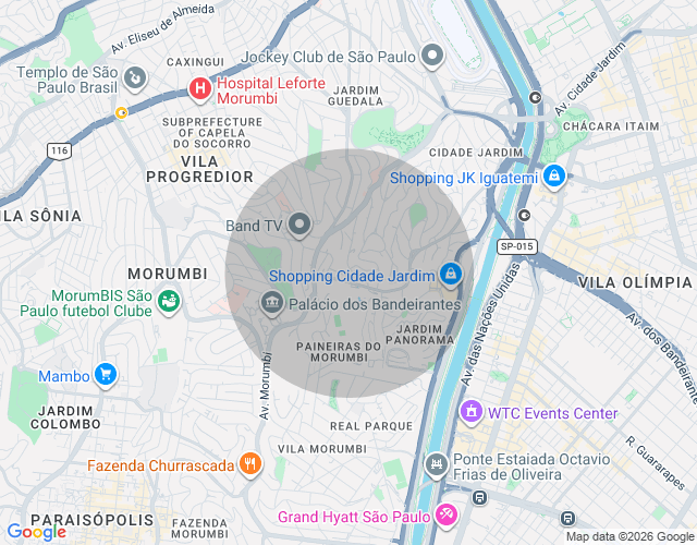 Imóvel no mapa