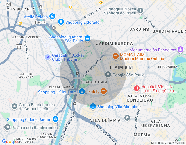 Imóvel no mapa