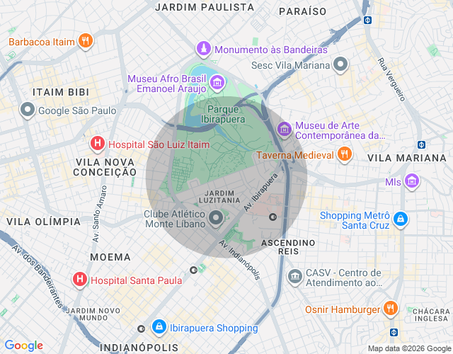 Imóvel no mapa