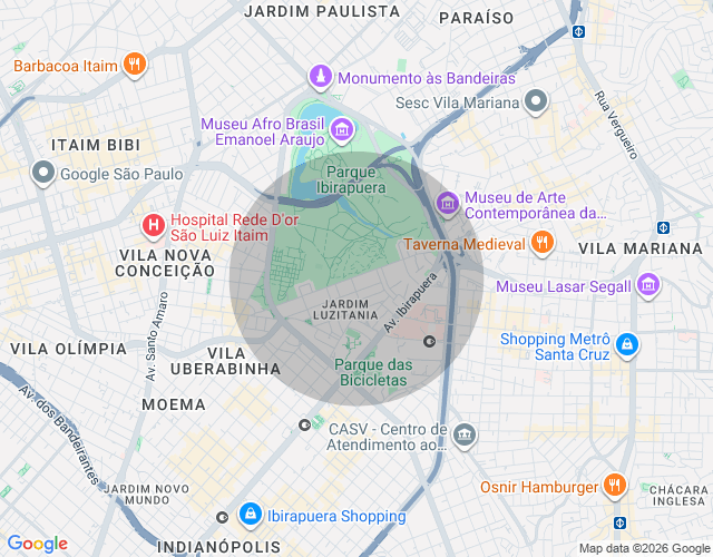 Imóvel no mapa
