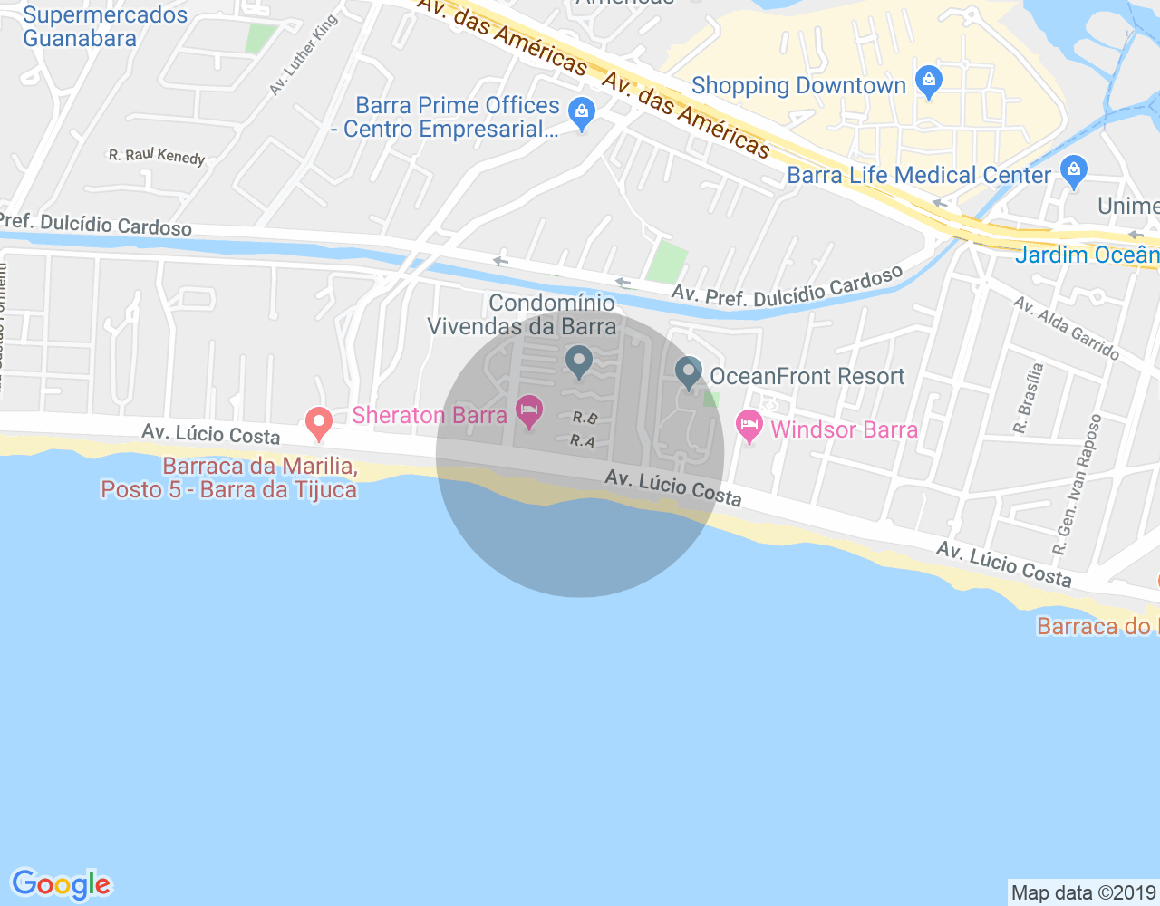 Imóvel no mapa