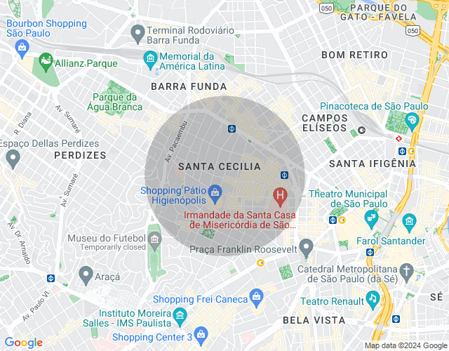 Imóvel no mapa