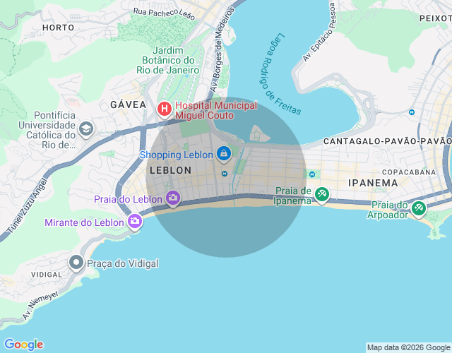 Imóvel no mapa