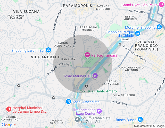 Imóvel no mapa