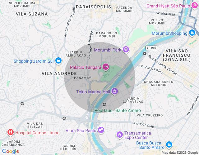 Imóvel no mapa