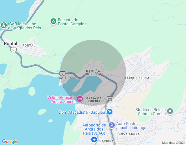 Imóvel no mapa