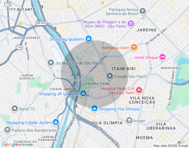 Imóvel no mapa