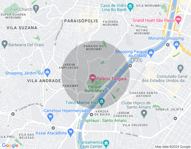 Imóvel no mapa