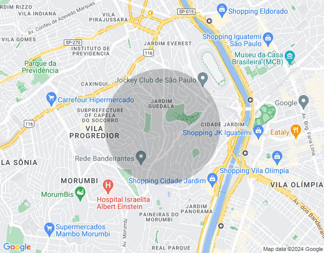 Imóvel no mapa