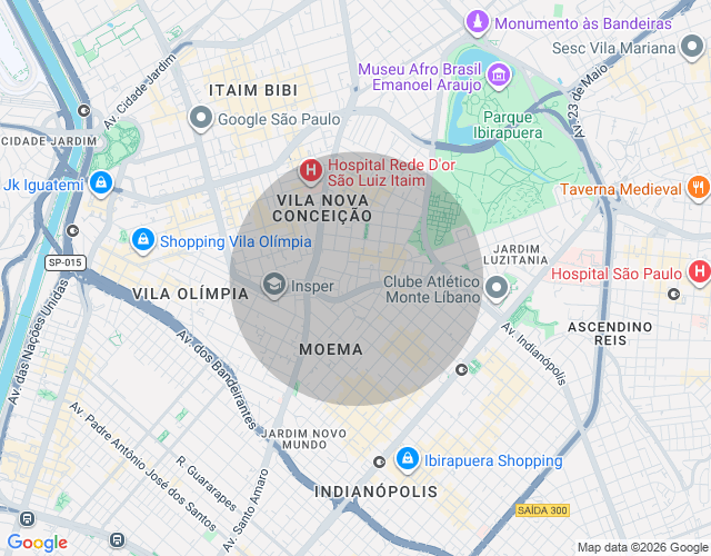 Imóvel no mapa
