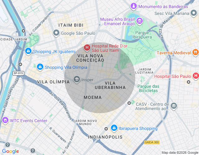 Imóvel no mapa